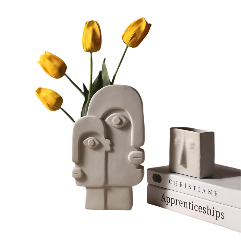 Vase sculpturale en céramique Artiface – Vase décoratif moderne