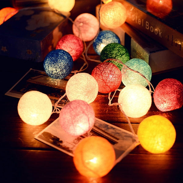 BallDecor - Guirlande lumineuse LED colorée