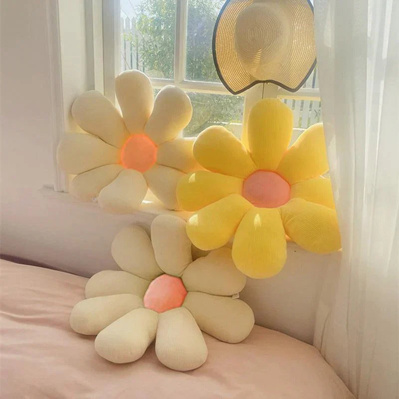 Coussin en forme de fleur PetalPuff - Confort légendaire et hygge coloré