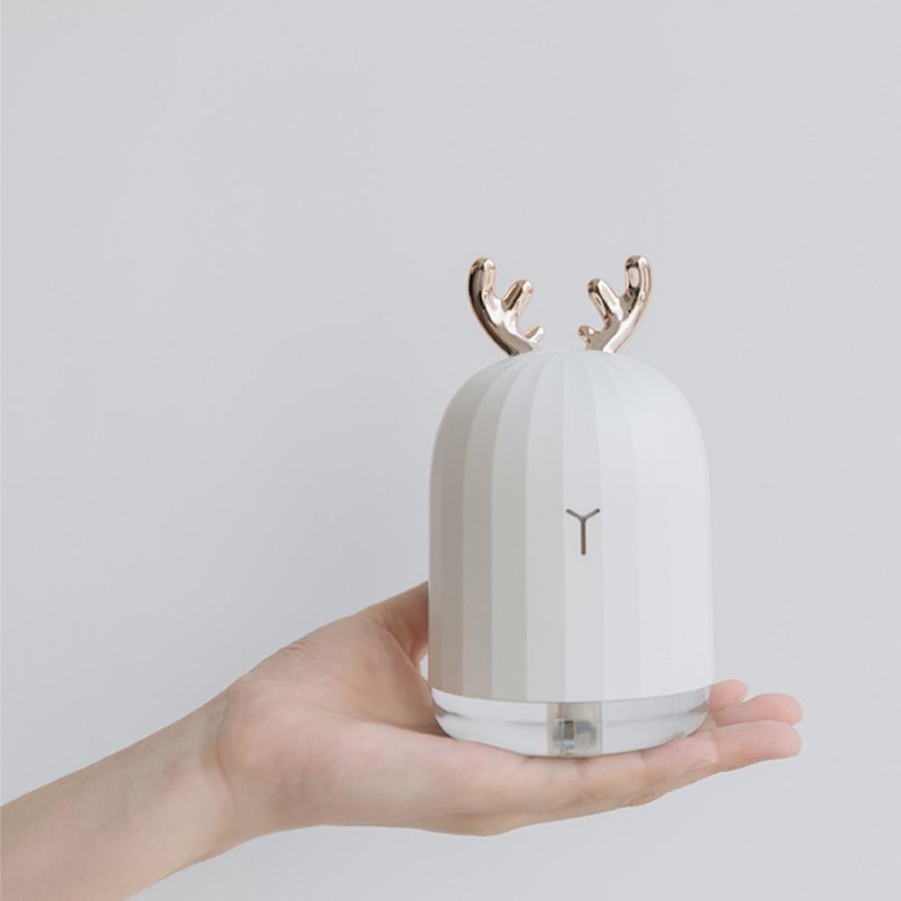 DeerMist Humidificateur – Design Gevird avec Lumière d'Ambiance Douce