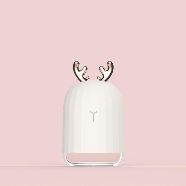 DeerMist Humidificateur – Design Gevird avec Lumière d'Ambiance Douce