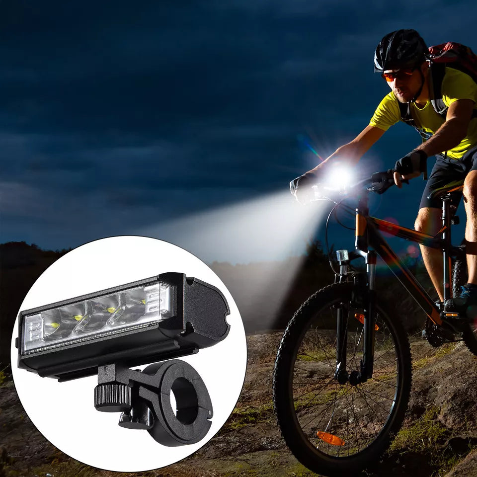 LumeRide Lampe de vélo LED Ajustable – Éclairage Sûr et Puissant en Déplacement