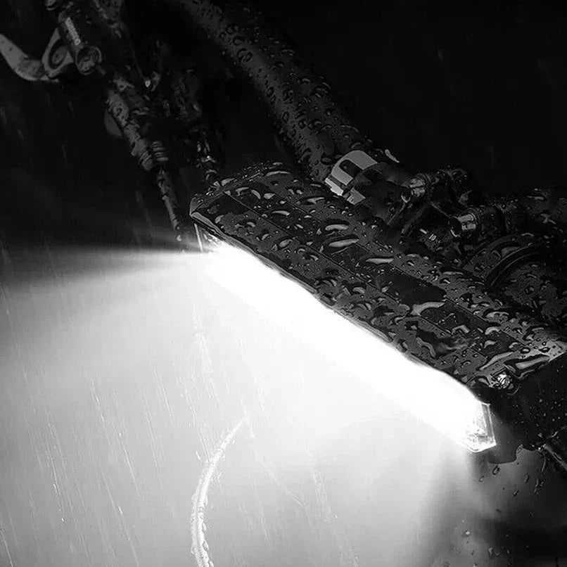 LumeRide Lampe de vélo LED Ajustable – Éclairage Sûr et Puissant en Déplacement