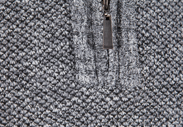 Pull en demi-zippé confortable pour homme George