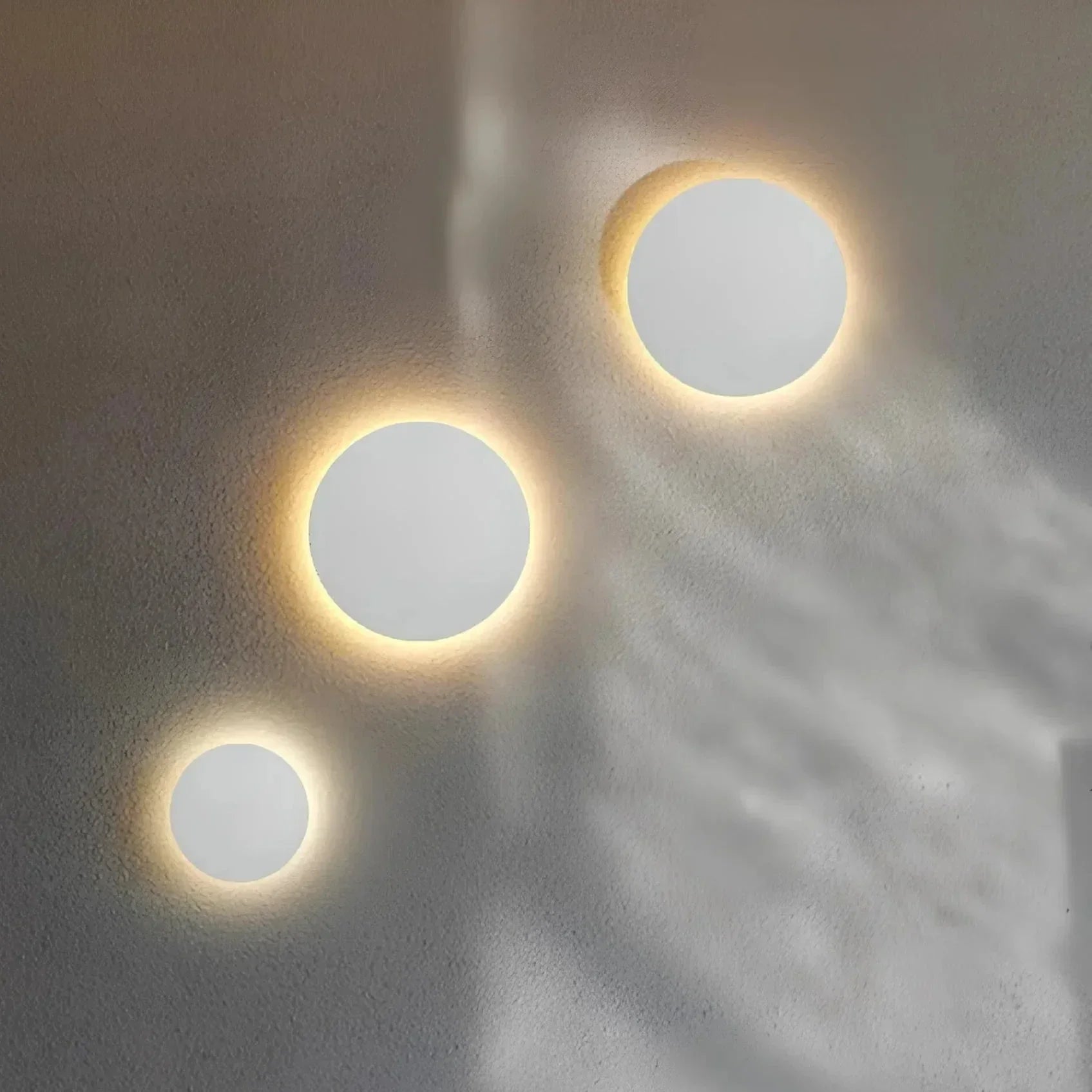 GentleGlow – Appliques murales circulaires Soft Glow pour une atmosphère chaleureuse