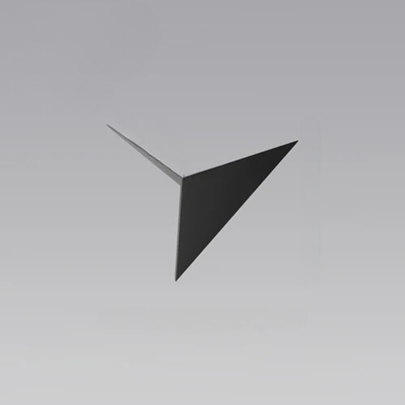 LumiTri - Lampe murale triangulaire minimaliste