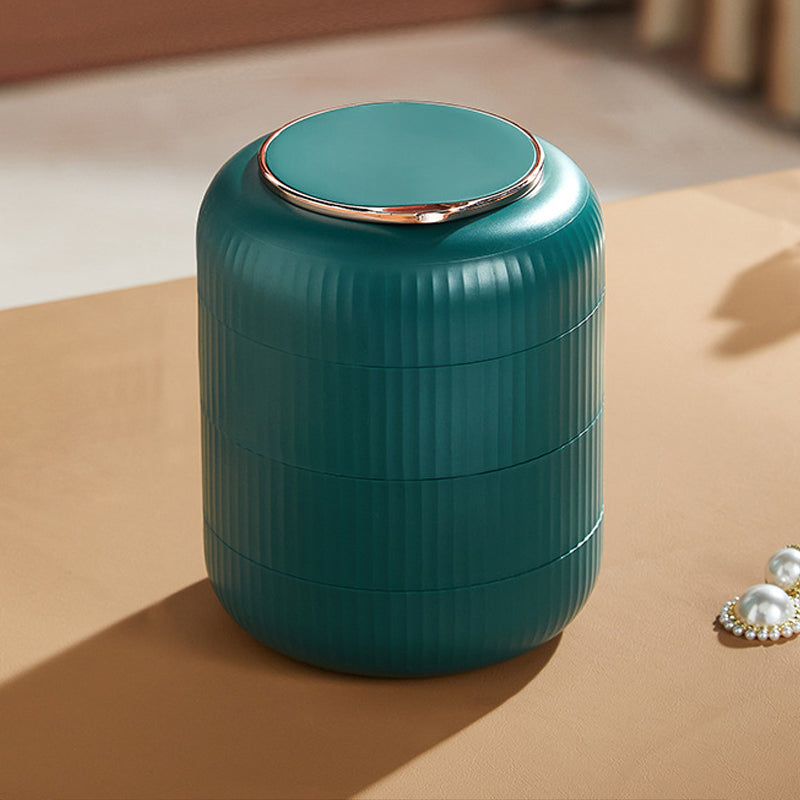 Boîte à bijoux empilable Eleganz – Rangement pratique avec miroir et design élégant