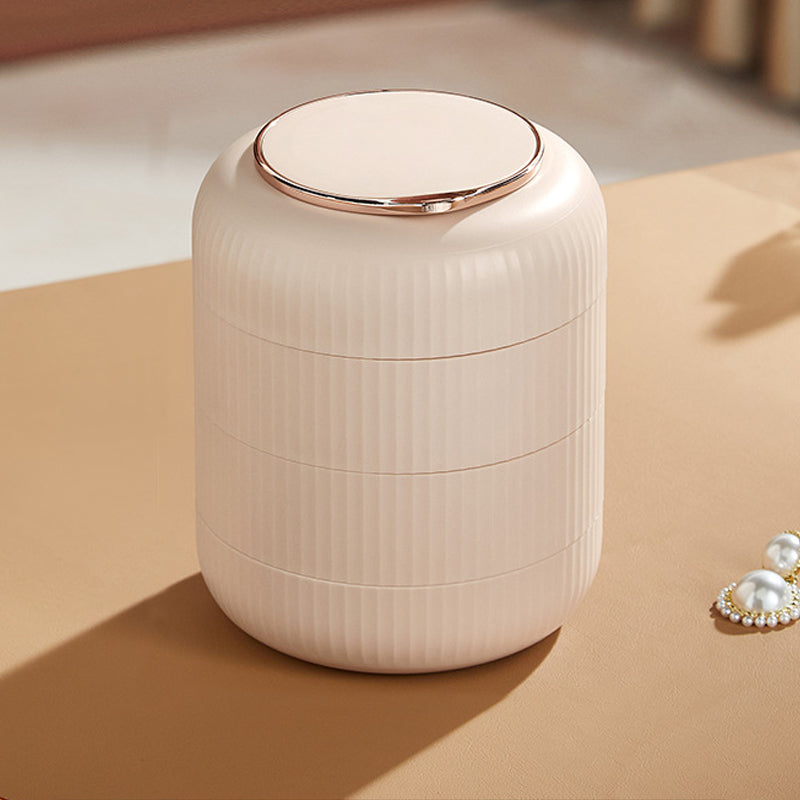 Boîte à bijoux empilable Eleganz – Rangement pratique avec miroir et design élégant