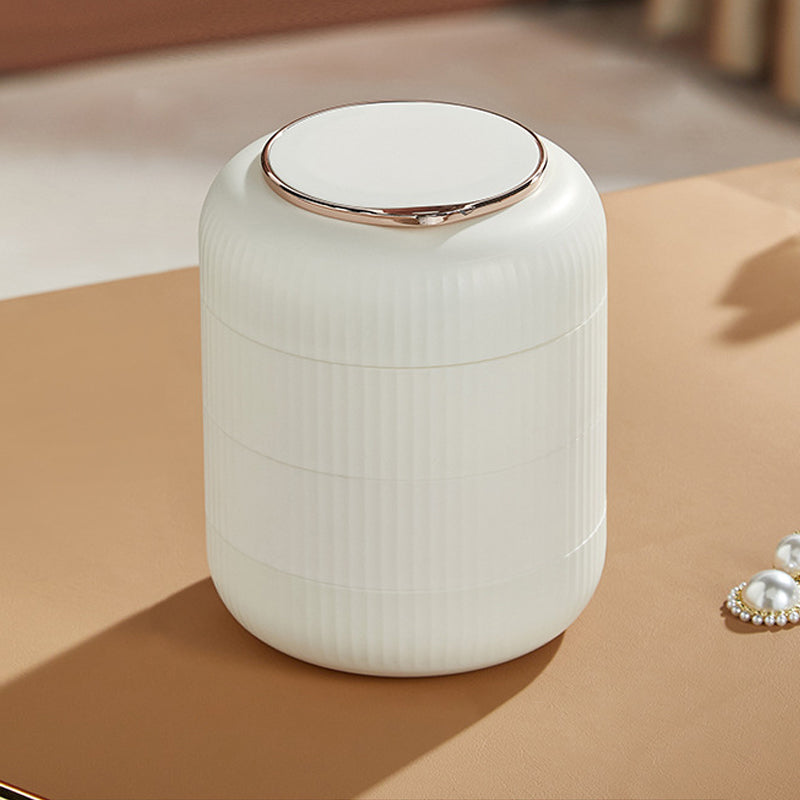 Boîte à bijoux empilable Eleganz – Rangement pratique avec miroir et design élégant