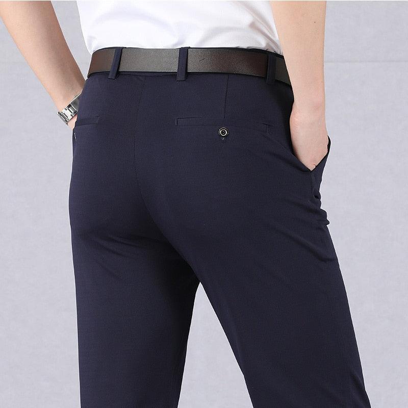 James - Pantalon slim fit avec ceinture élastique