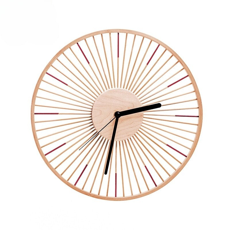 NordicSilence Montre en Bambou – Design Minimaliste avec Mécanisme Silencieux