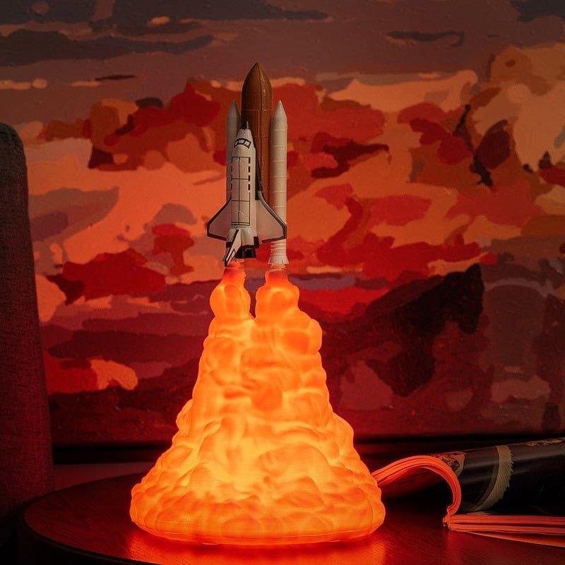 AstroGlow Lampe de Chevet LED Futuriste – Éclairage Doux et Ambiance