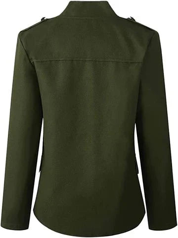 Shaina moderne stand-up kraveblazer til kvinder