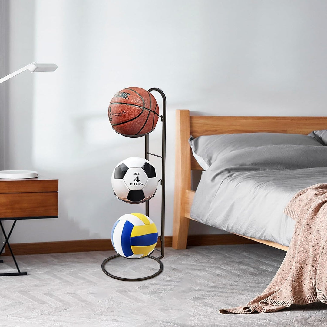TriSphere – Support à balles autonome à trois niveaux