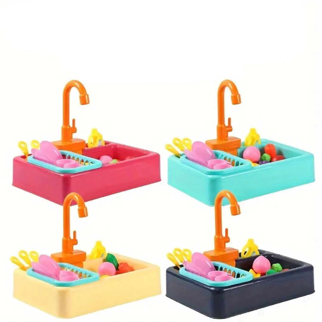 HydroPlay Interactif Lavabo – Jouet d'eau pour enfants, amusant et éducatif, outil d'apprentissage