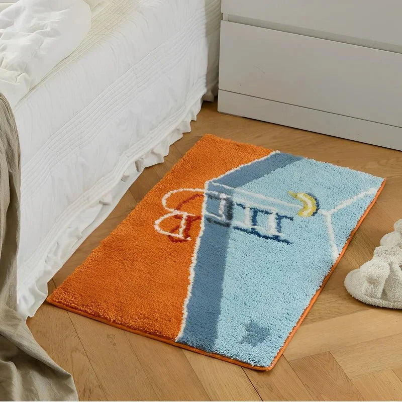 AquaLuxe Tapis de Bain Élégant et Fonctionnel – Design Stylé
