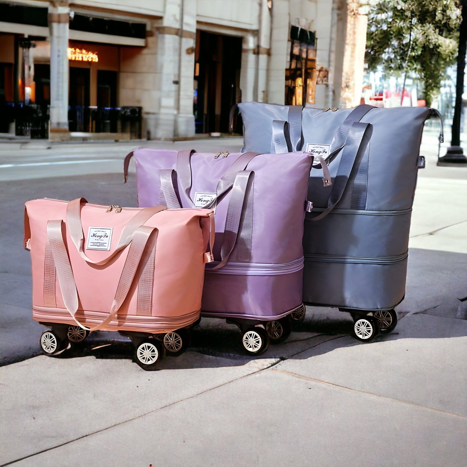 GlideGear - Sac de voyage à roulettes pour un voyage sans effort
