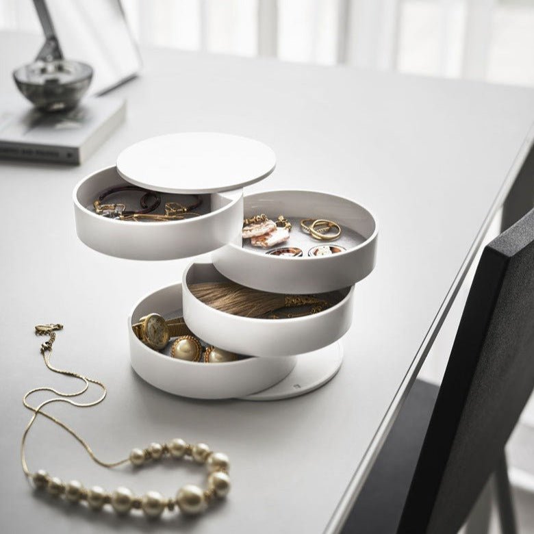 SpinGlam - Organisateur de bijoux rotatif