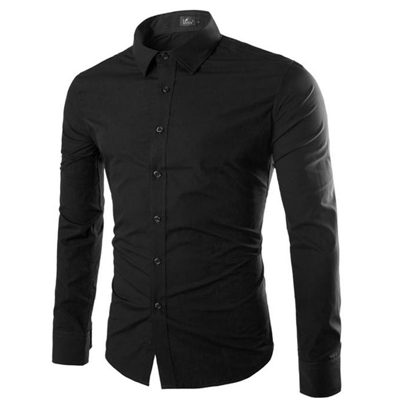 Chemise à manches longues Oscar avec fermeture à boutons