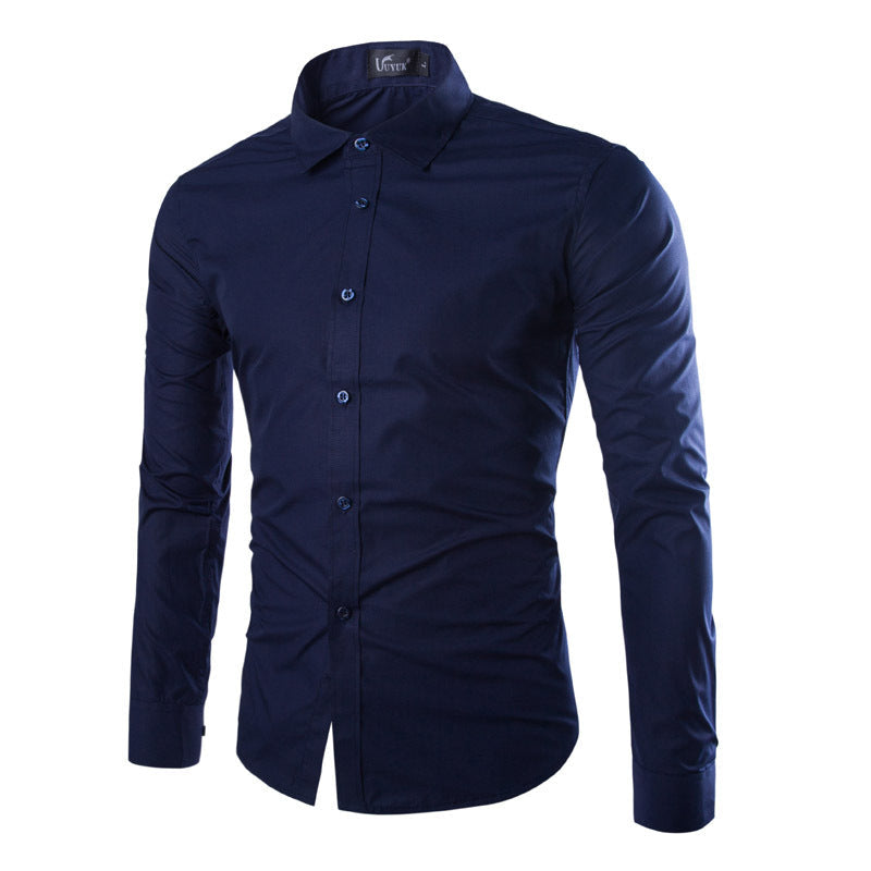 Chemise à manches longues Oscar avec fermeture à boutons