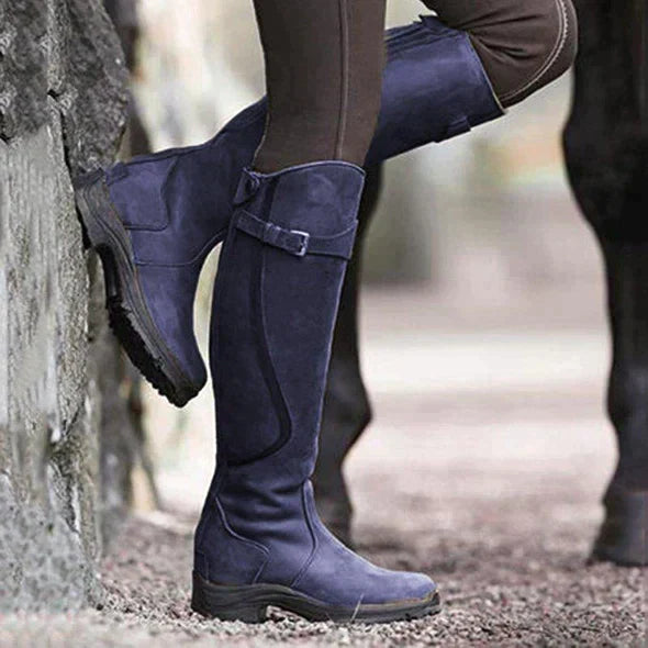 Bottes en cuir imperméables décontractées Aquaviva