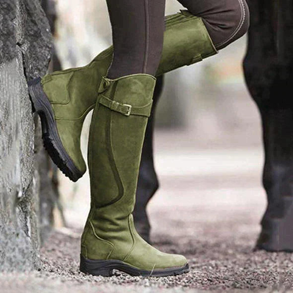 Bottes en cuir imperméables décontractées Aquaviva