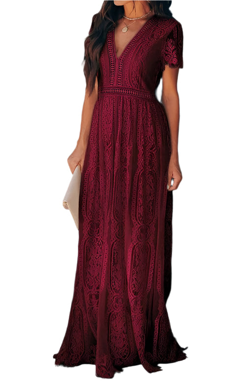 Élise - Robe élégante avec détails ouverts