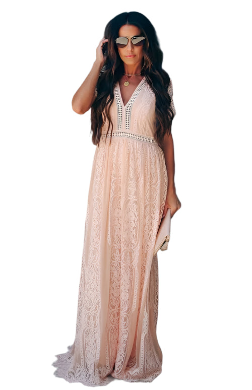 Élise - Robe élégante avec détails ouverts