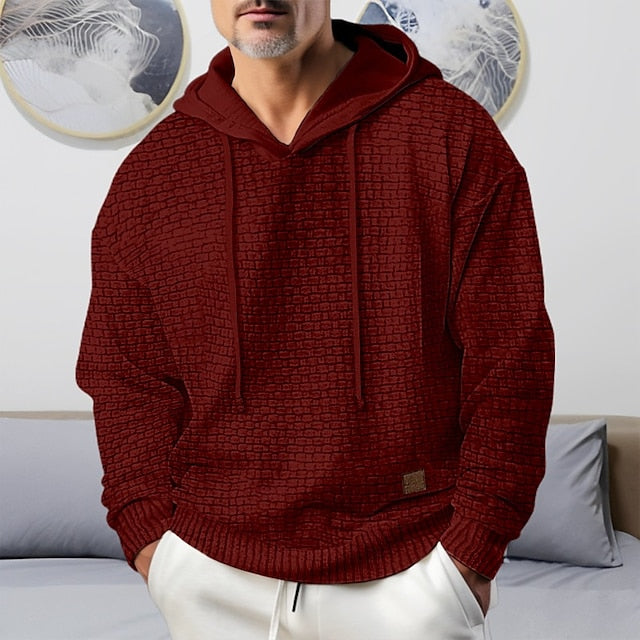 Frederick - Sweat à capuche décontracté avec cordon de serrage ajustable