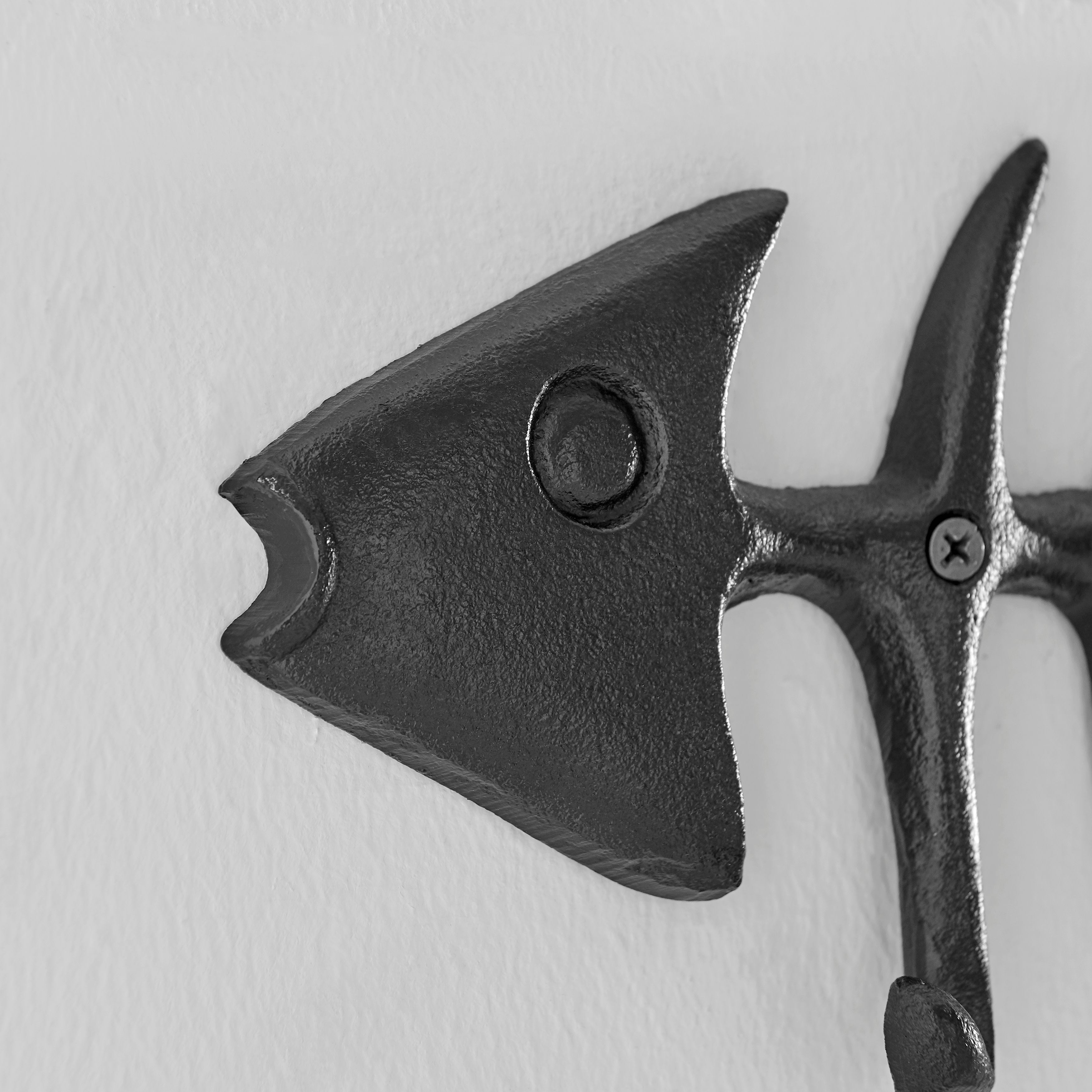 Crochet mural Fishbone – Décoration côtière élégante et fonctionnelle