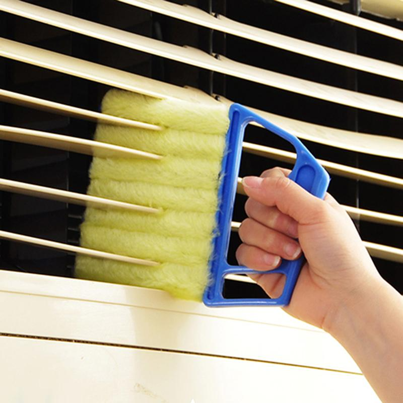 Brosse de nettoyage pour espaces étroits avec manches en microfibre réutilisables