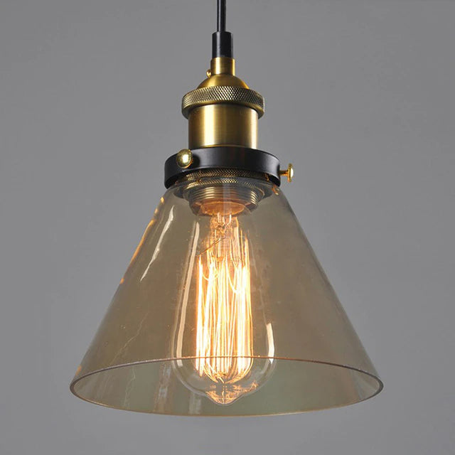 EchoLite - Pendentif en verre antique pour des espaces modernes