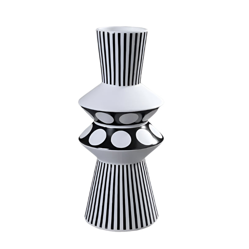 Vase géométrique moderne