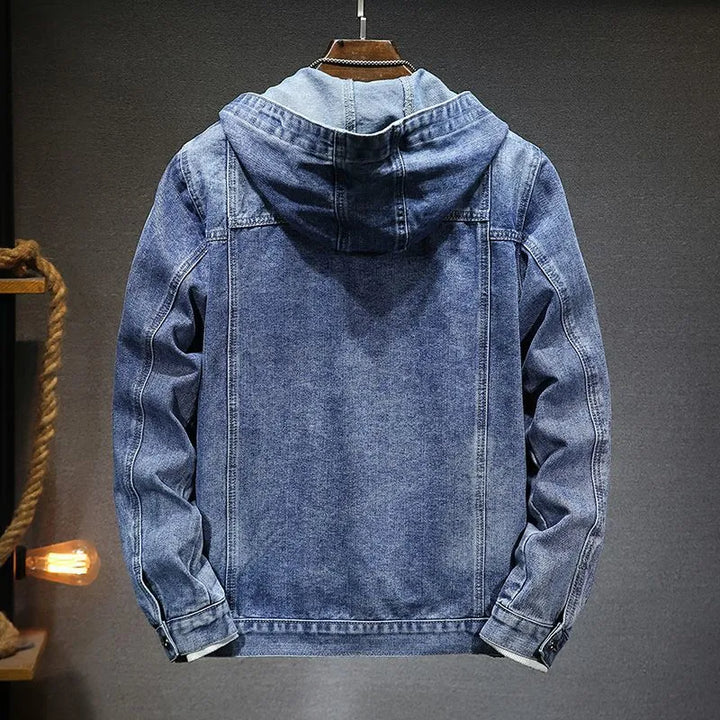 Veste en jean à capuche Samson