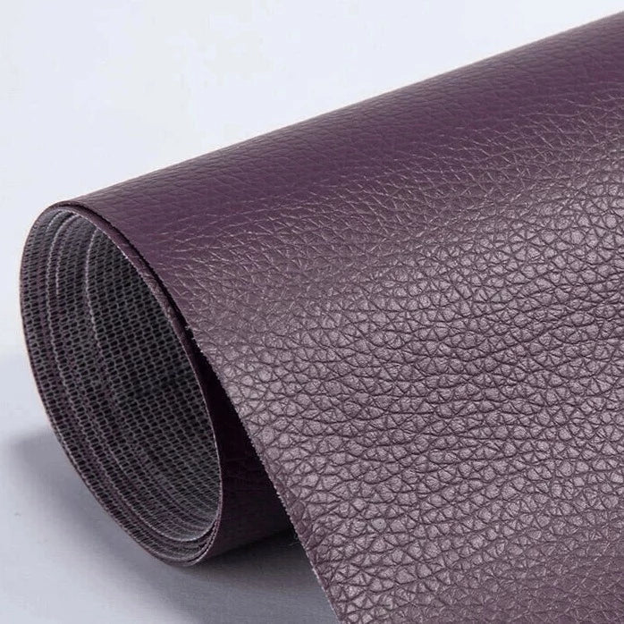 FixLeather - Patch de réparation auto-adhésif pour cuir