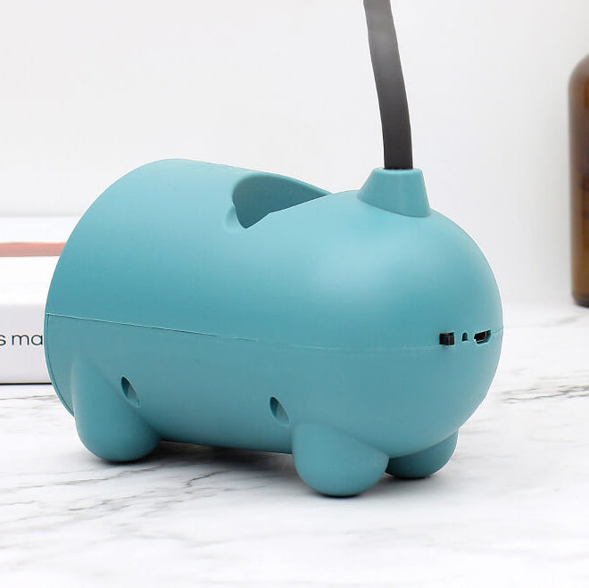 LumiBunny - Lampe de bureau LED avec contrôle tactile et support de stylo