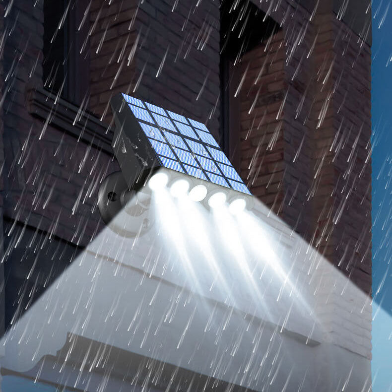 LumaBeam lampe murale extérieure à 5 LED - Lampe de sécurité avec détecteur de mouvement