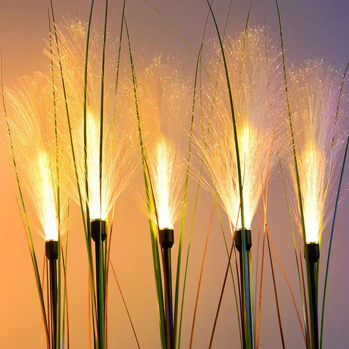 Lampadaire de jardin élégant à énergie solaire