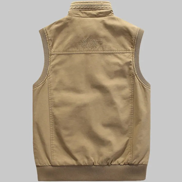 Martin - Veste sans manches utilitaire pour hommes avec design à poches multiples