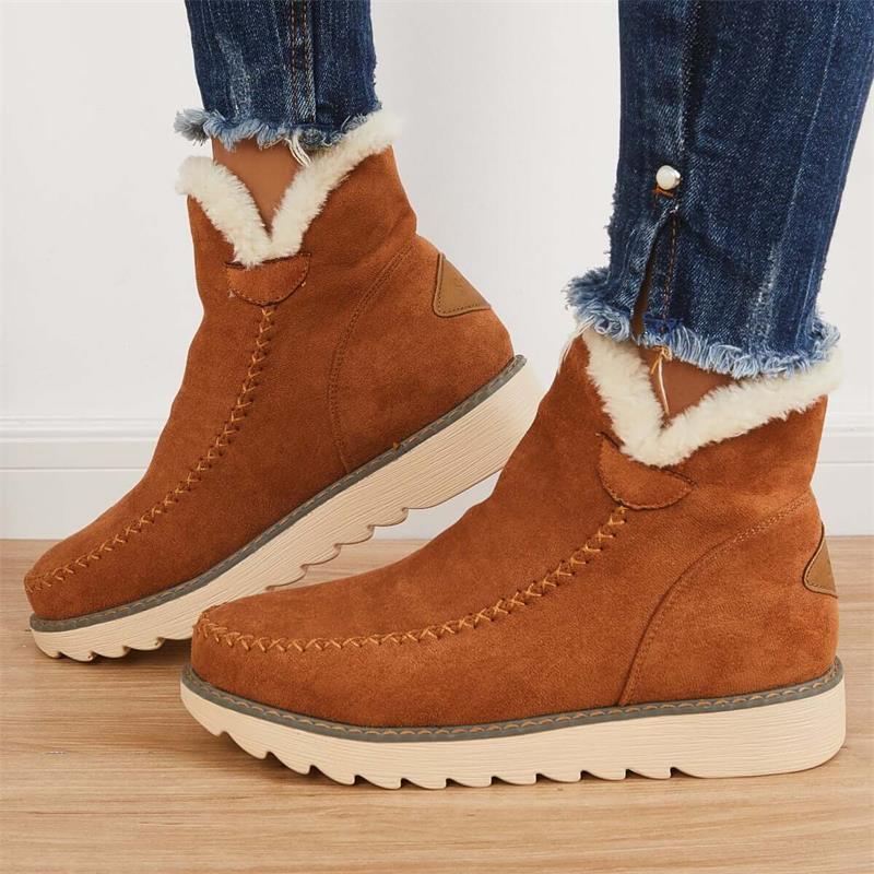 Bottes d'hiver élégantes antidérapantes Isabel