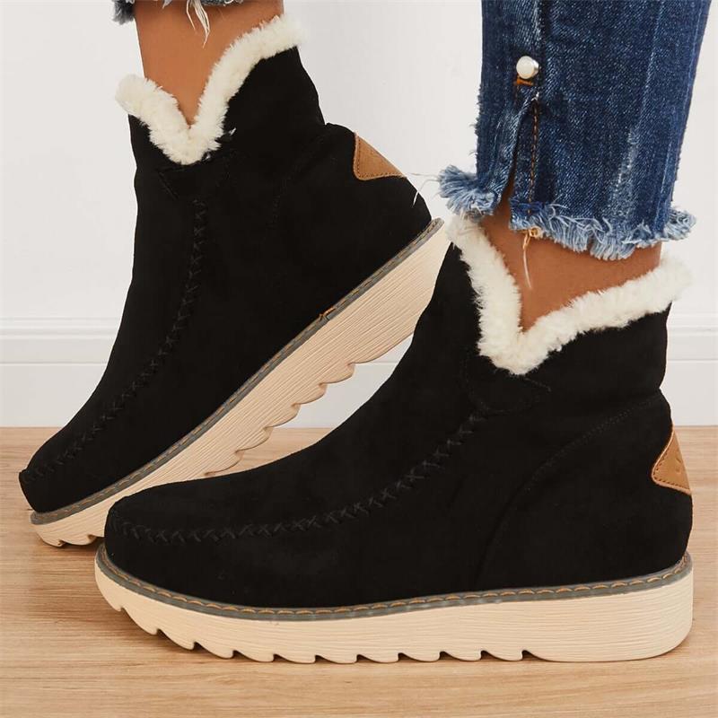 Bottes d'hiver élégantes antidérapantes Isabel