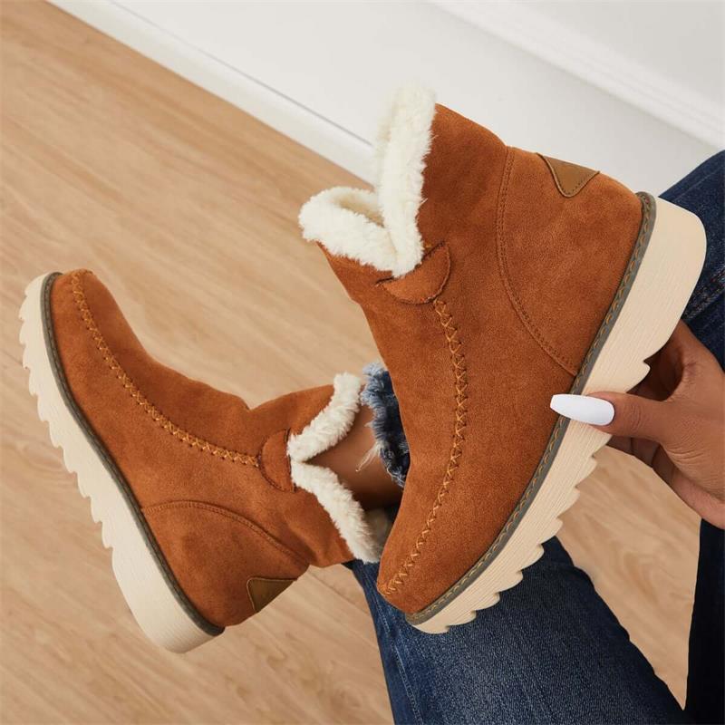 Bottes d'hiver élégantes antidérapantes Isabel