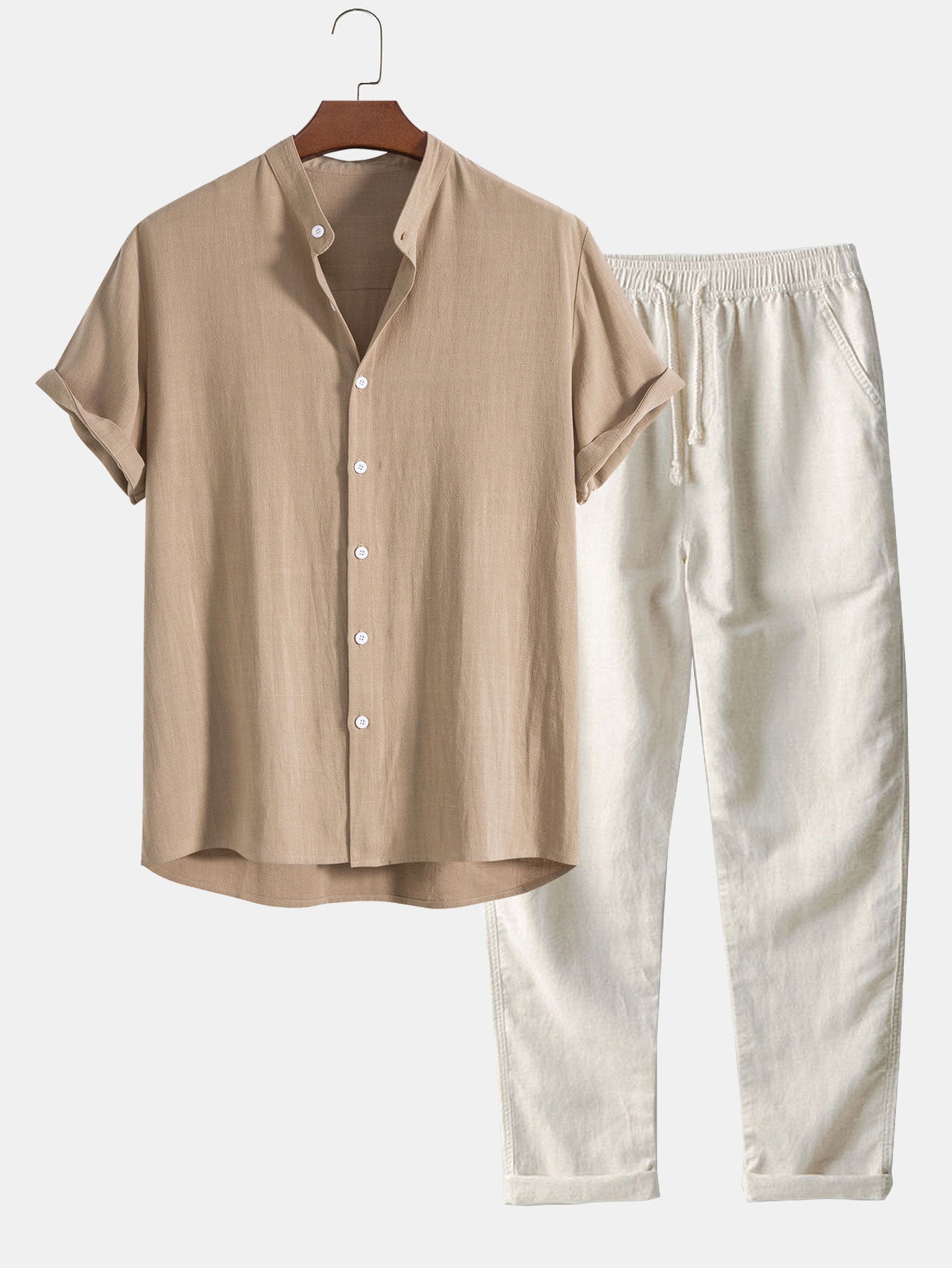 Troy – Jupe d'été et ensemble pantalon en lin pour hommes - Chic d'été