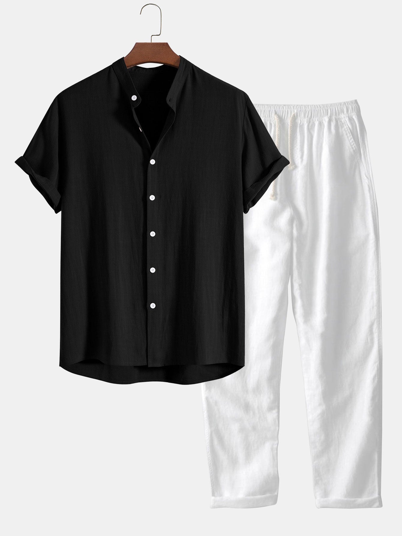 Troy – Jupe d'été et ensemble pantalon en lin pour hommes - Chic d'été