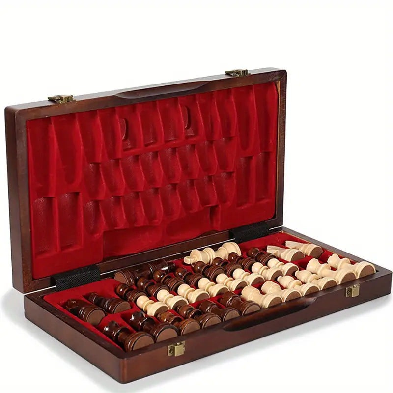 Ensemble d'Échecs Majestueux – Ensemble d'Échecs en Bois Fait Main avec Reines Supplémentaires