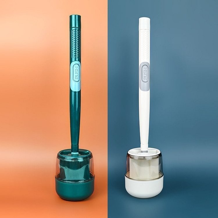 FlexScrub Brosse de Toilette Intelligente avec Brosses Flexibles et Nettoyage Intégré