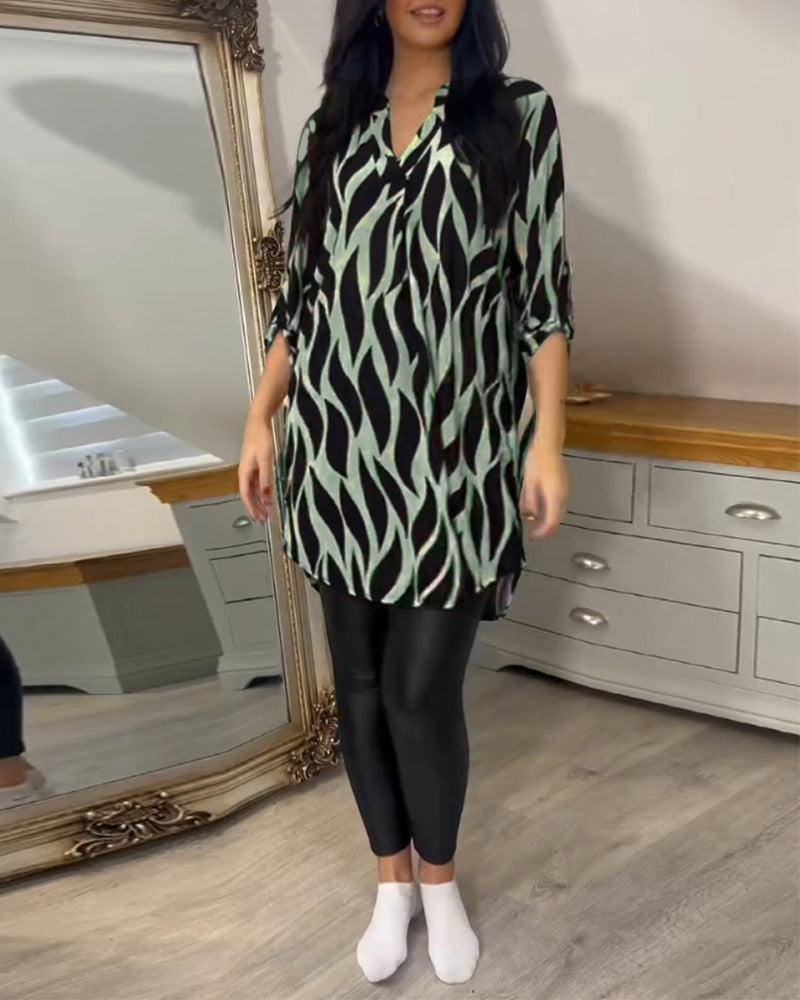 Blouse décontractée Elise en tissu léger