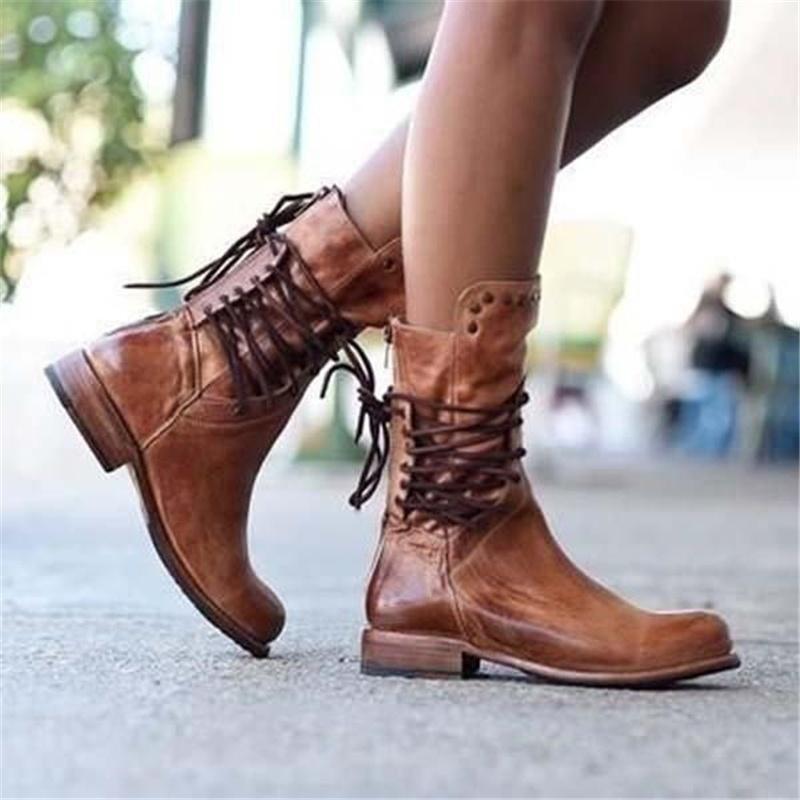 Elvian | Bottes en cuir élégantes avec doublure douce