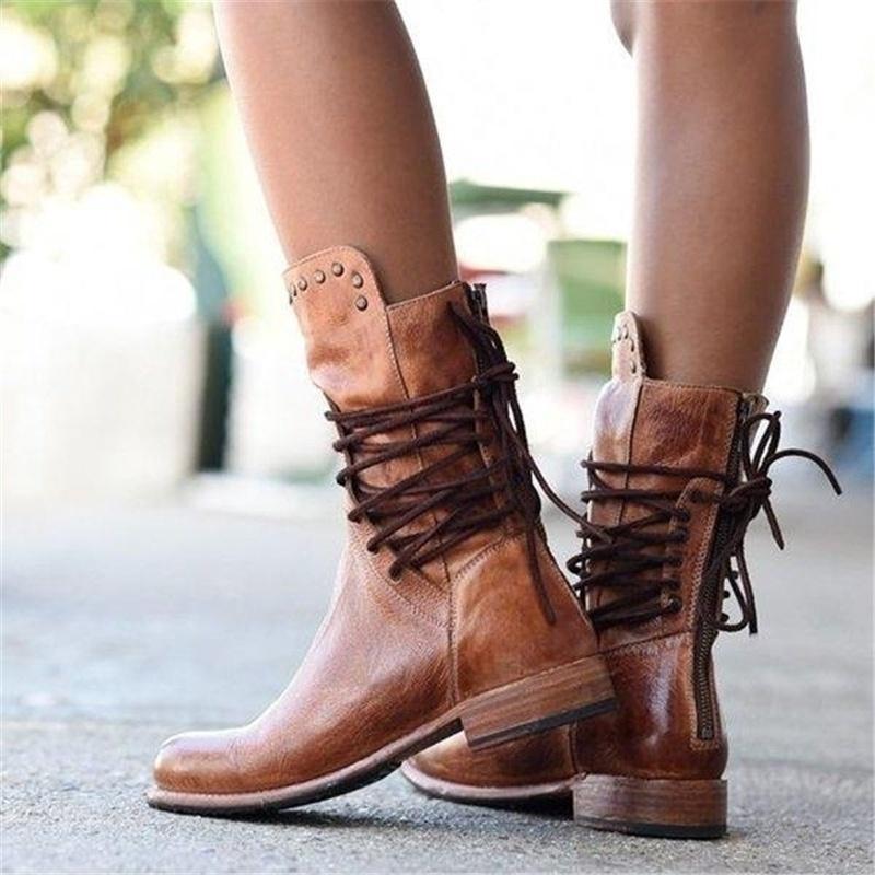 Elvian | Bottes en cuir élégantes avec doublure douce