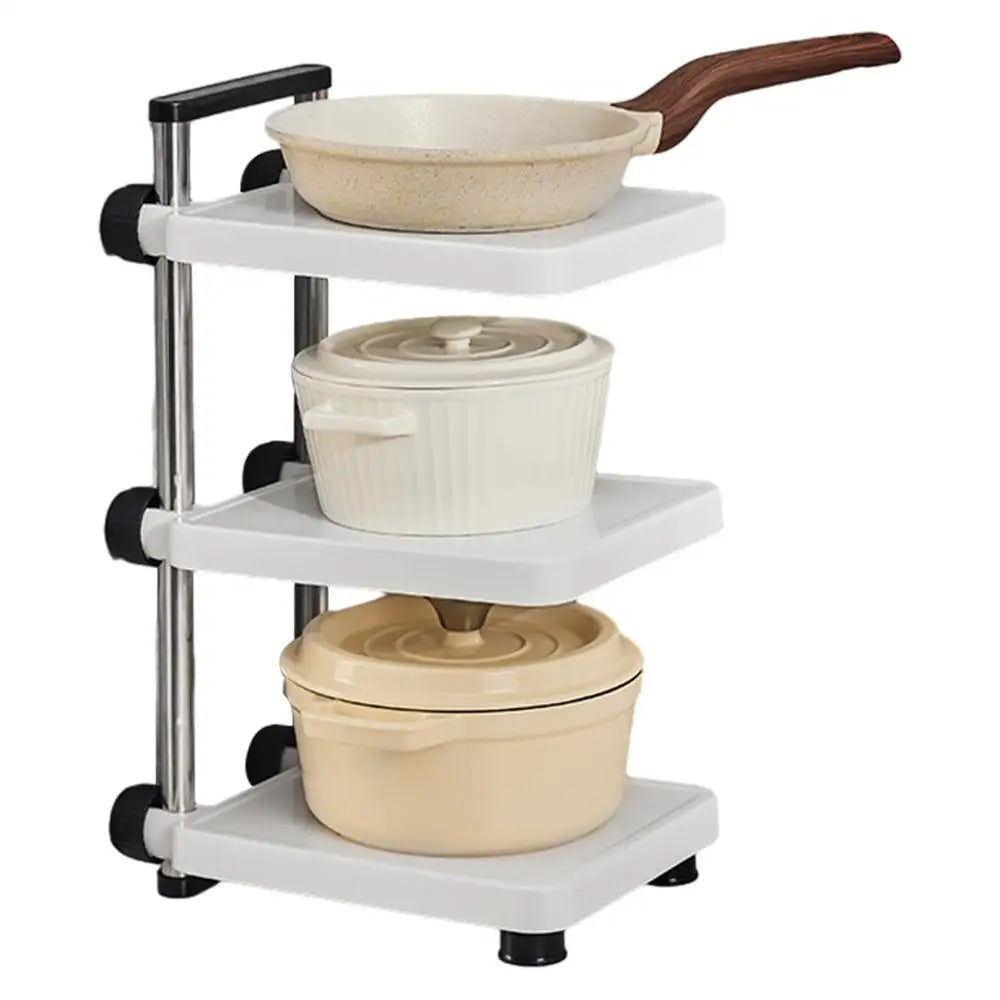 EasyStore - Étagère réglable à 3 niveaux pour un rangement efficace